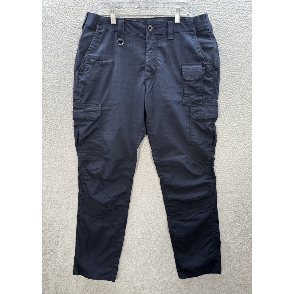 511 Tactical Pants Mens 36x34 Blue Ripstop ABR Pro Cargo Straight Double Knee